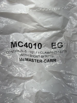 NEW McMaster-Carr MC4010 EG McMaster-Carr