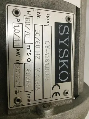 USED SYSKO CORPORATION CY-4281.0069