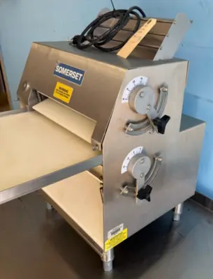 75-0506 Somerset CDR-1550 15 Inch Dough Roller-Double Pass Dough Sheeter