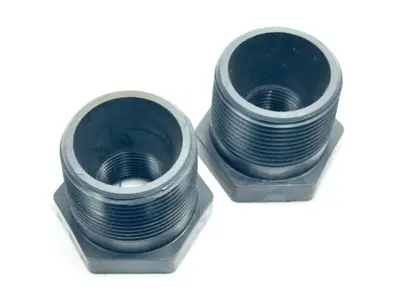 451834 | Nibco  3/4 x 1/4" Reducer Bushing MPT x FPT CA15150 LOT OF 2 - Used