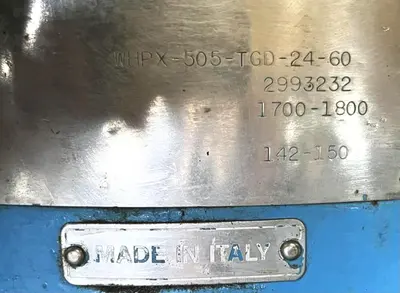 Alfa-Laval WHPX 505 TGD-24-60 purifier skid, SS.