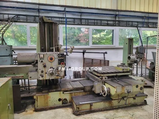 Used TOS WH 80 Horizontal Table Type Boring Mills SK | F.M.T. Group s.r.o. #1245896