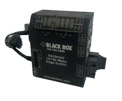 USED BLACK BOX LBH240A-H-SC 10./100 MBPS EDGE SWITCH LBH240AHSC