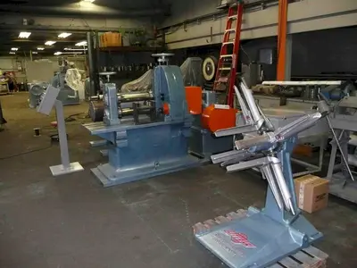 WATERBURY FARREL 4.5" x 18" WIDE SLITTING LINE Heavy-Gauge Slitting Machines | International Rolling Mills (2)
