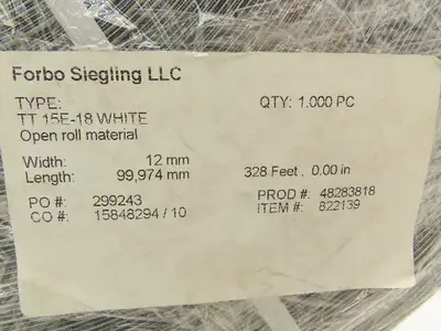 New | in-Stock FORBO SIEGLING _UNKNOWN_ Conveyor Parts | Arrow Industrial #635043