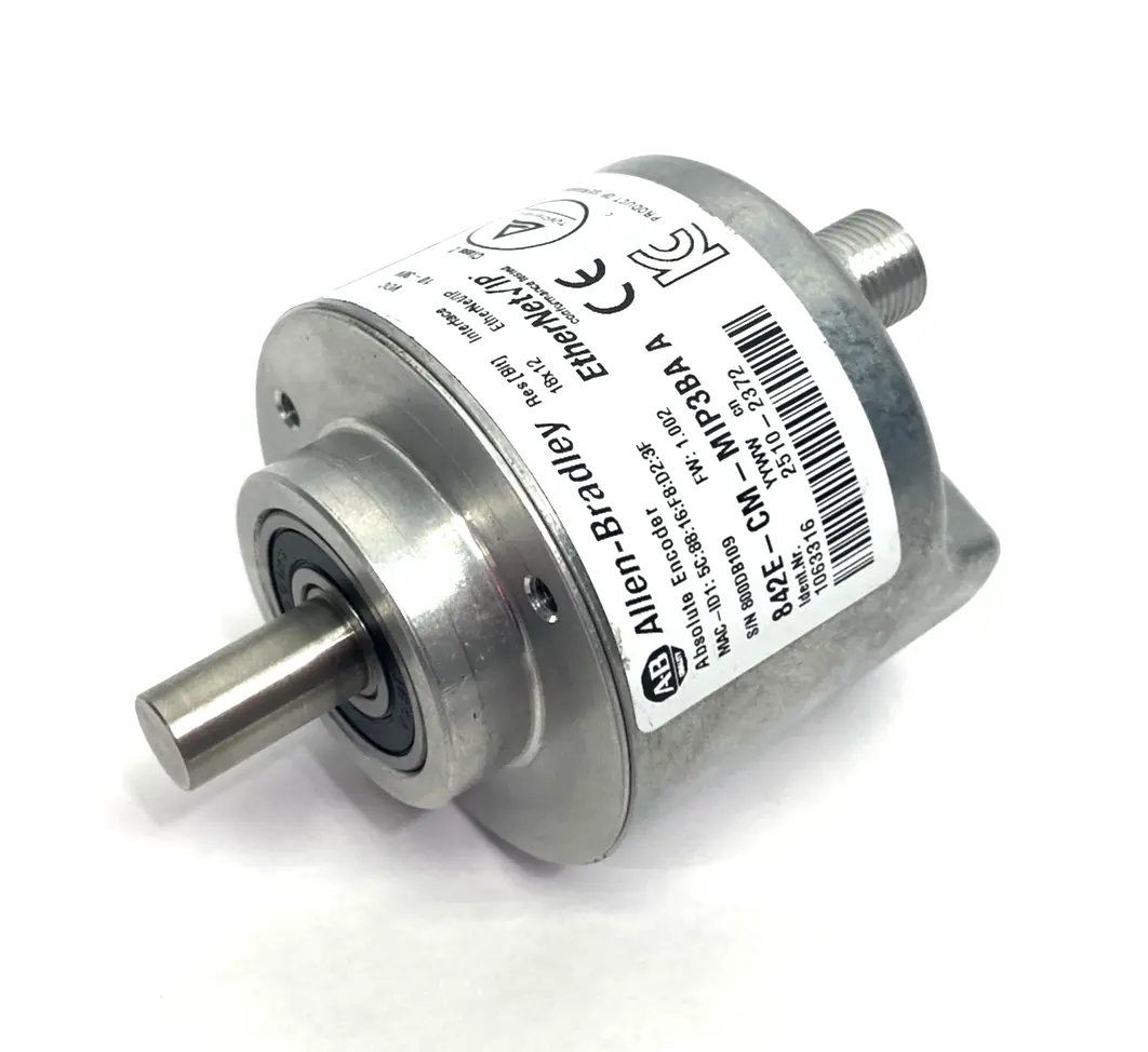 Used Allen-Bradley Ser. A Ethernet/IP Encoder, CIP Motion, Multi-turn Encoders Michigan US | Maverick Industrial Sales #1393186