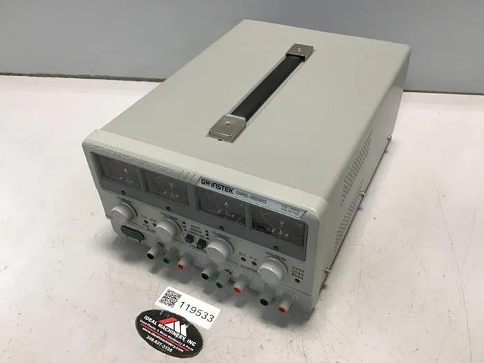Used GW INSTEK GPC-3020 Power Supplies Michigan US | Ideal Machinery #703577