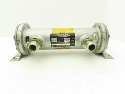 Thermal Transfer EKS-712-80876 Oil Cooler Shell & Tube Heat Exchanger 2-Pass
