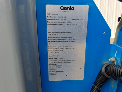 Used 2016 Genie Z-34/22N Manlifts Texas US | Stack Equipment #1271292