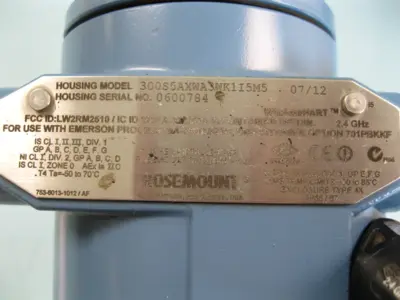 USED Rosemount 3051 S2TG4A2B11X5AWA3WK1I5M5Q4