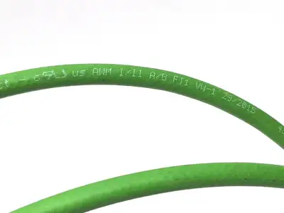 2x2x22AWG | Ethernet Profinet Typ C Cat.5e  4 Pin Male / Cat5e 5’ FT - Used