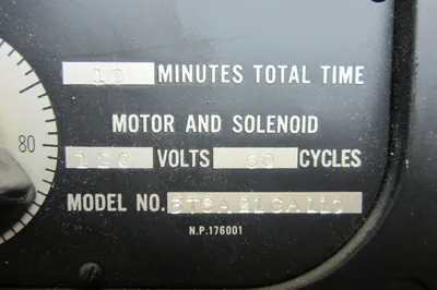 NEW GENERAL ELECTRIC 3TSA21CA110 INTERVAL TIMER 10 MIN. 120V. 60 CYCLES
