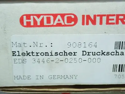New | in-Stock HYDAC 908164 Pressure Switches Ohio US | HGR 24 #914444
