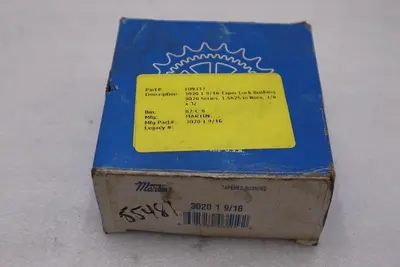 NEW Martin Taper Bushing 3020 1 9/16 BEARING STOCK K2087CC