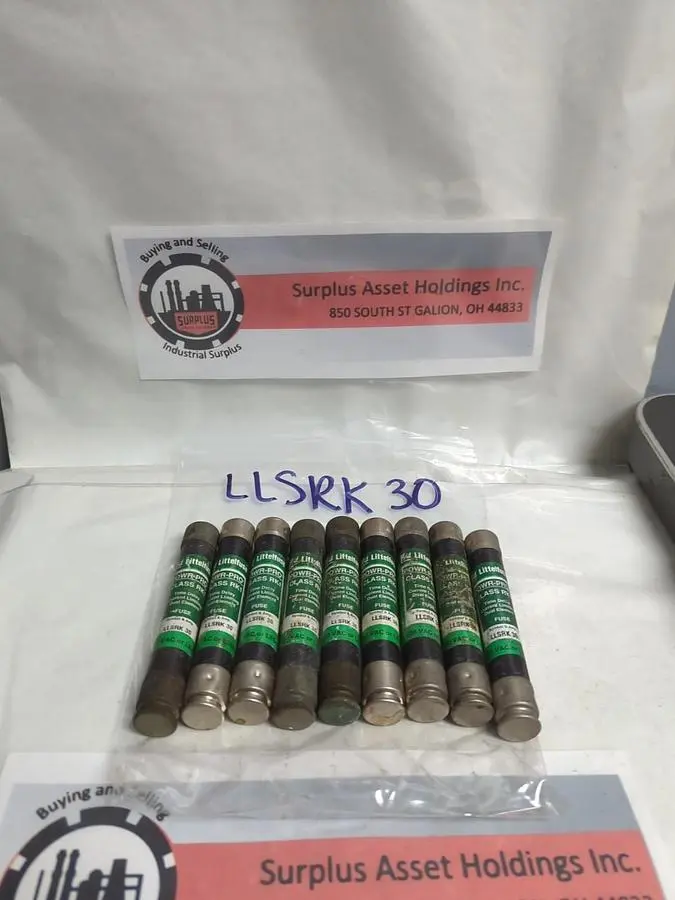 Used LITTELFUSE LLSRK30 Miscellaneous Equipment (Electrical & Power) Ohio US | Surplus Asset Holdings #1235764