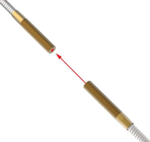 Banner IT23S 17355 Opposed Mode Individual Glass Fiber Sensor, 36 Long, 0.125 [New]