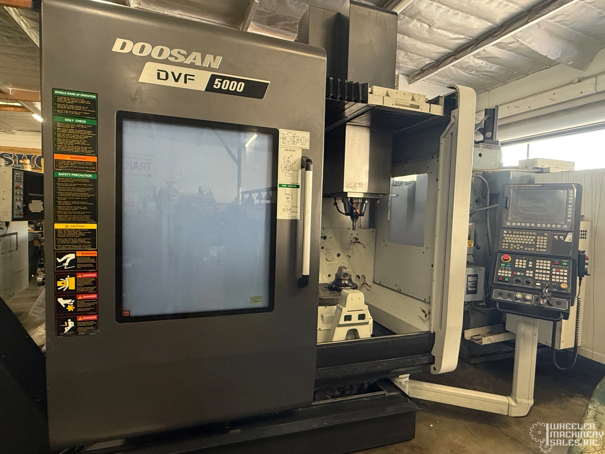 2020 DOOSAN DVF-5000 5-Axis Vertical Machining Center #8150 #2