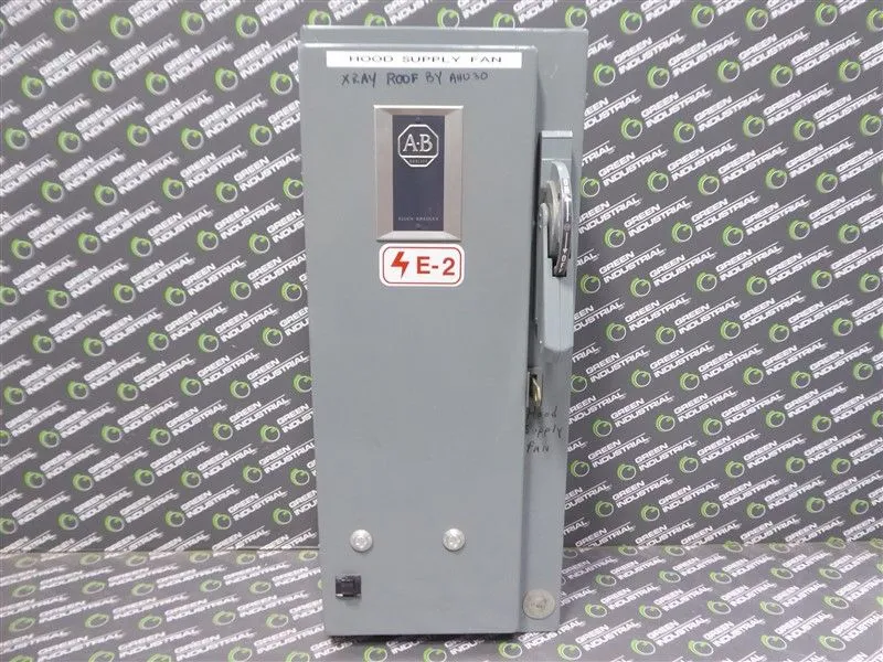 Allen Bradley 712-AAH2403 Fusible Combination Starter Size 0 5 HP Used