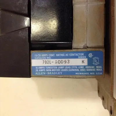 USED ALLEN BRADLEY 702L-AOD93 SER K