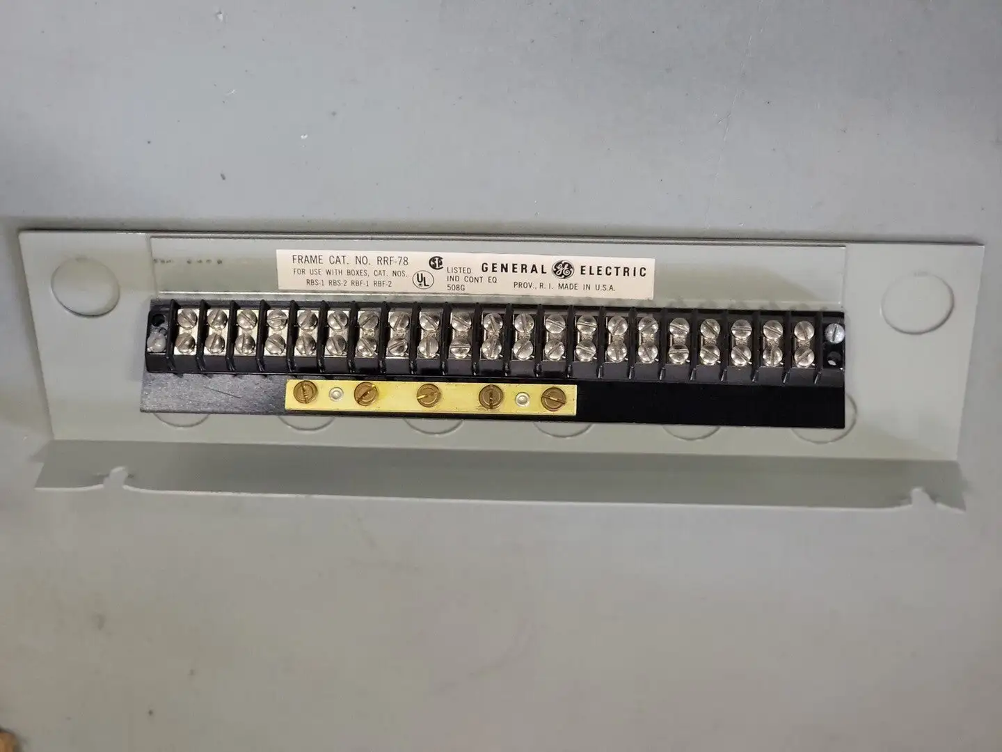 NEW GENERAL ELECTRIC RRF78
