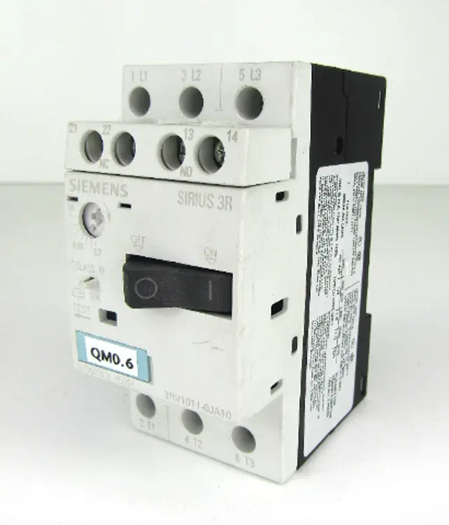 Used SIEMENS 3RV1011-0JA10 Motors (misc) | Industrial Parts R Us Inc. #359439