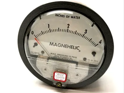 2004C | Dwyer Instruments  Magnehelic Pressure Gauge 15psig 0-4" w.c. - New Other