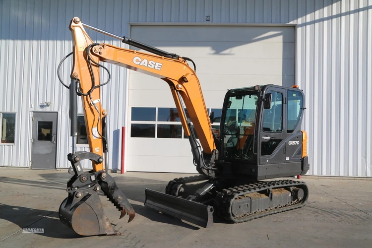 Used 2022 CASE CX57C Crawler Excavators - Mini Pennsylvania US | Zimmerman Farm Service #1409907