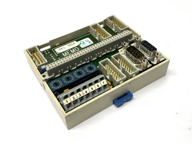 Used SIGMATEK DIAS CPU BASE TERMINAL I/O MODULE DKL003 PLC Input & Output Michigan US | Maverick Industrial Sales #1090403