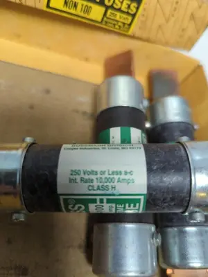 New | in-Stock COOPER BUSSMANN NON 100 Miscellaneous Equipment (Electrical & Power) | Surplus Asset Holdings #1198312