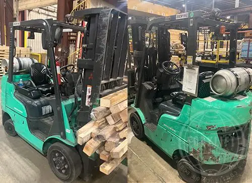 Used 2020 MITSUBISHI FGC25N-LE Liquid Propane Forklifts Illinois US | Forklift Exchange #1274562