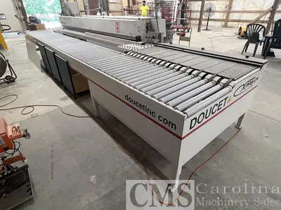 USED 2018 HOLZ-HER STREAMER 1057XL EDGEBANDER WITH DOUCET RETURN