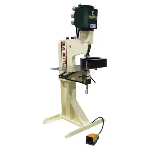 New | in-Stock NORLOK NORLOK LITTLE LOK 1200 FASTENING MACHINE Clinching Machines Manitoba CA | Empire Machinery & Tools Ltd. #1359697