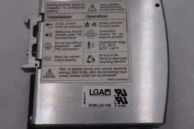 SOLA SDN 5-24-100 POWER SUPPLY 230VAC STOCK #L-208A