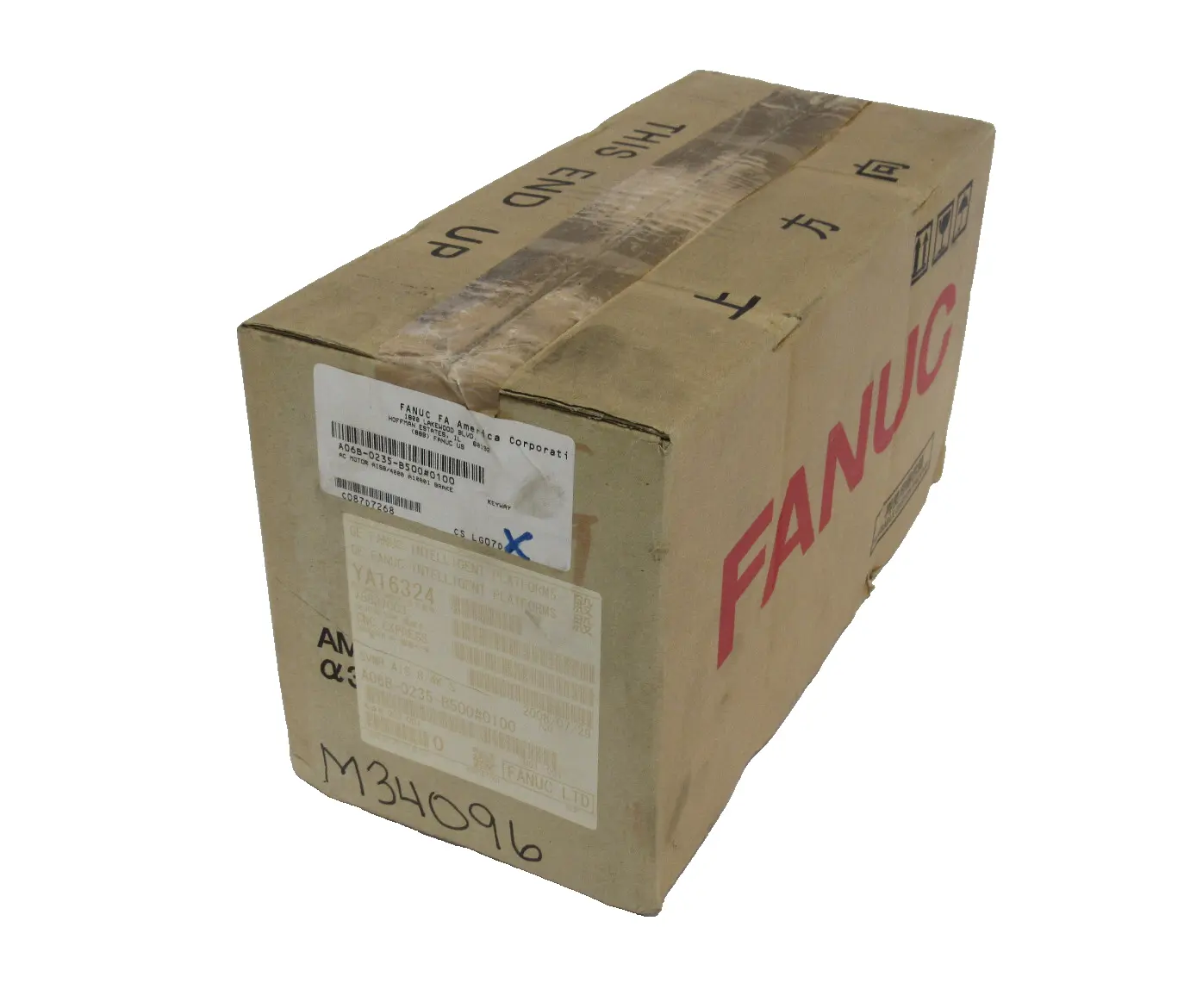 NEW FANUC A06B-0235-B500#0100 SERVO MOTOR A06B0235B5000100