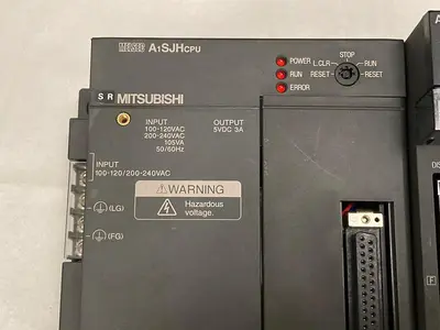 Used MITSUBISHI A1SJHCPU PLC Chassis Ohio US | Surplus Asset Holdings #1246137
