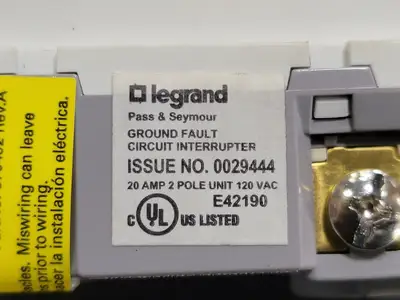 GFCI Receptacle 15/20A 125V