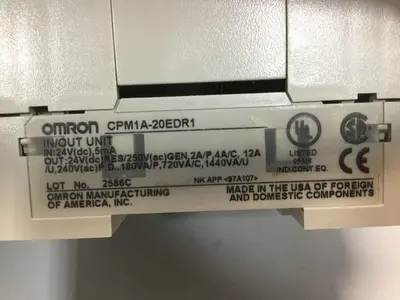 USED OMRON CPM1A-20EDR1