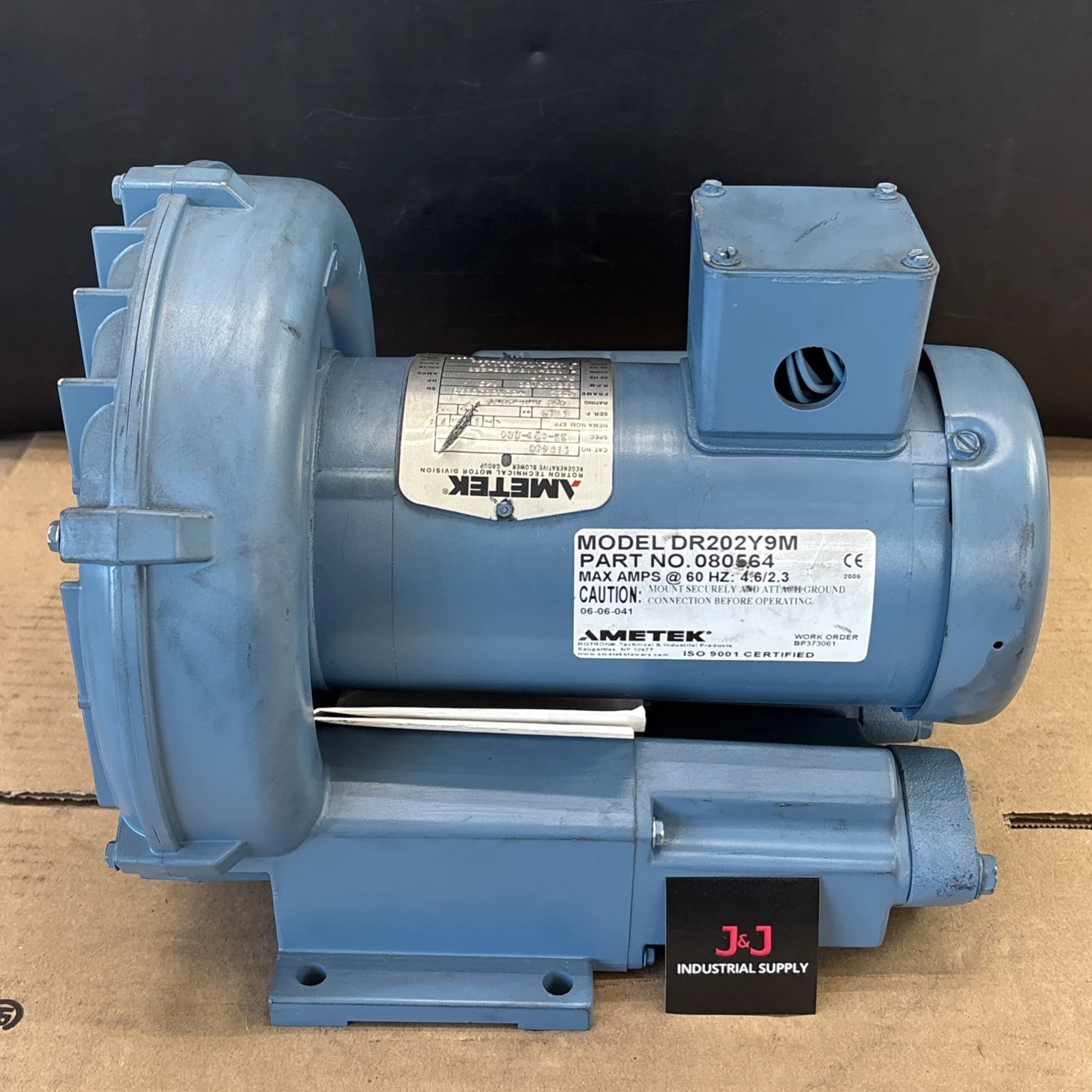 New | in-Stock AMETEK 080564 Blowers Indiana US | J&J Industrial Supply #1481561
