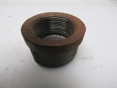 Ward Black Pipe Fitting Cap 1-1/2'' Malleable Iron