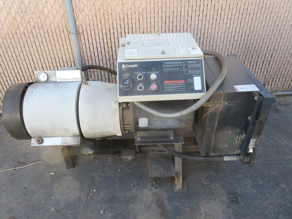 CompAir Hydrovane, rotary air compressor, 460 V Baldor motor