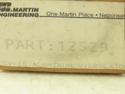 Martin Engineering 12529 Pneumatic Vibrator CV-10 Vibrolator Aluminum 1/8"NPT