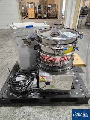 USED Kowa Kogyosho Kowa Kogyosho Vibrating Sifter, Model KFSR-500