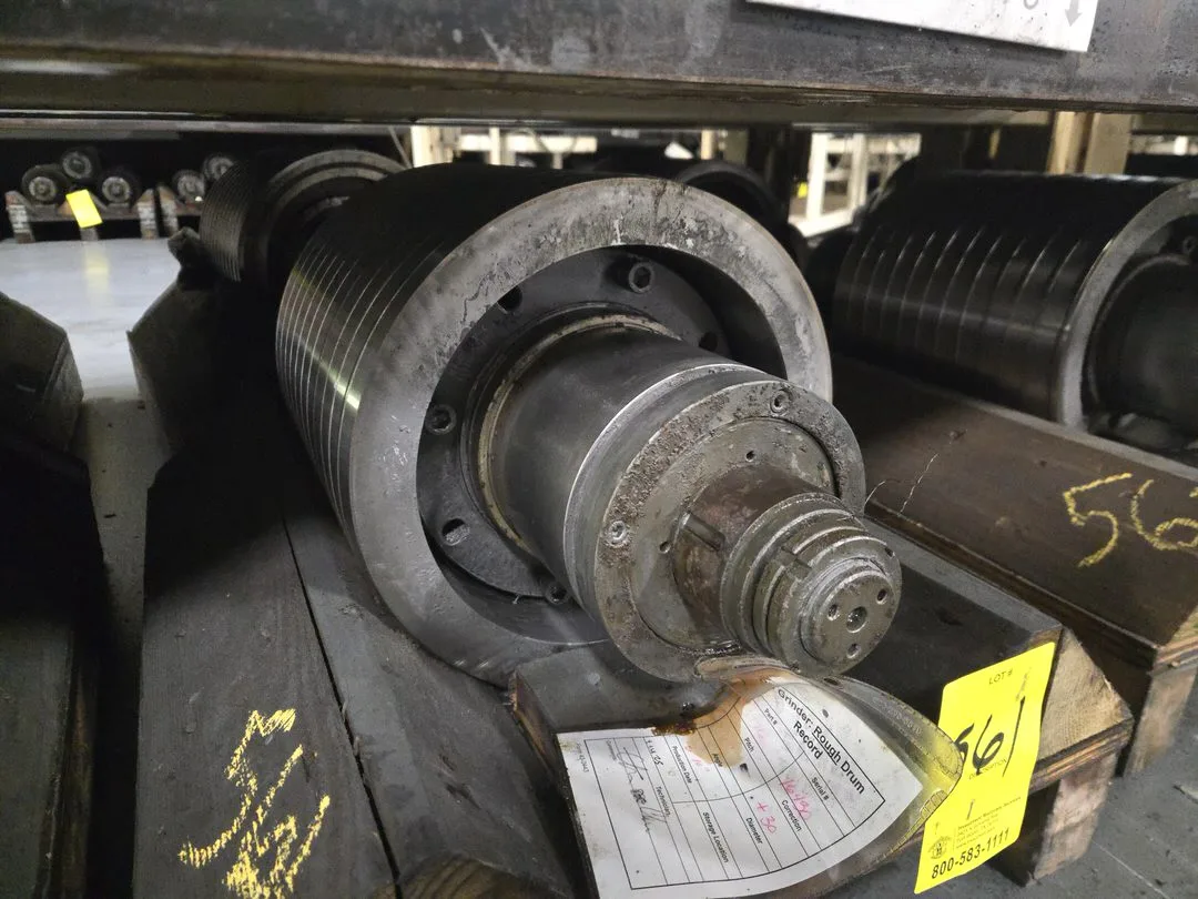 (1) OD Grind Drum Spindle