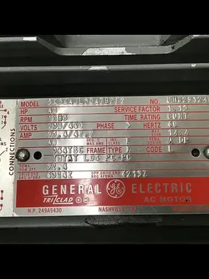 USED GENERAL ELECTRIC 5K364JL3047BPF2