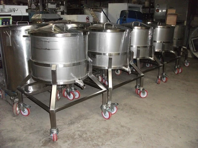 100 L S/S Trolley Tank