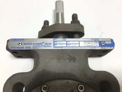 Jamesbury 815L112236TT Wafer Sphere Butterfly Valve 2-1/2″ 230/285PSIG 20/300°F