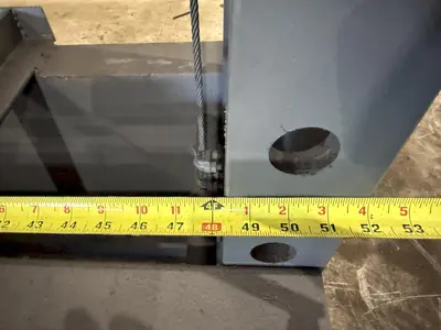 150 TON DAKE MODEL #5-150 HYDRAULIC H-FRAME PRESS: YOBRO #24148