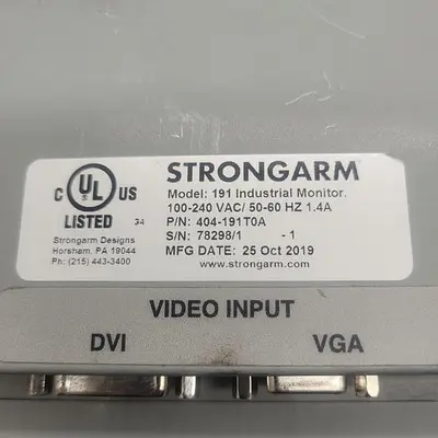 Used STRONG ARM _UNKNOWN_ Misc Electrical & Power Parts | ND Industrial Surplus #1213749
