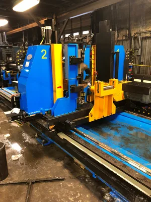 New ERWTech/UCG High-Speed Flying Cold Saw, Double-Cut