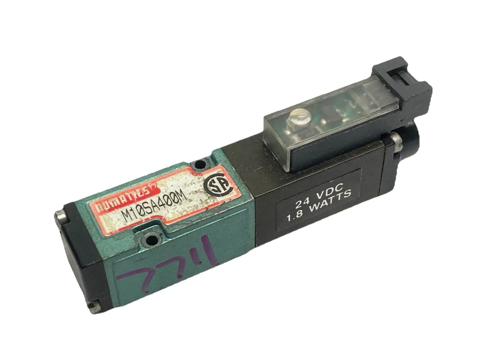 M10SA400M | Numatics  Pneumatic Solenoid Valve 24VDC - Used